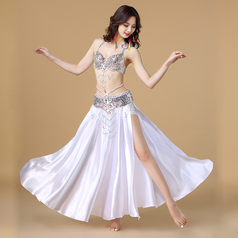 밸리 댄스 의상 인도 댄스 3pcs 브래지어 & 벨트  - Ethnic Fashion India 리뷰 및 가격